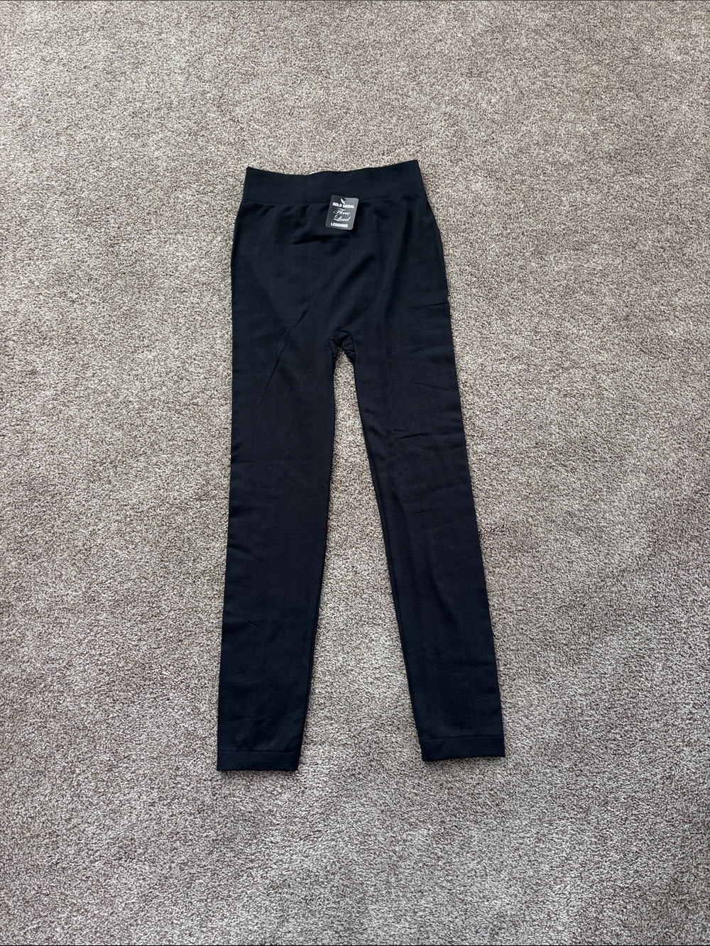 Black fleece lined Leggings